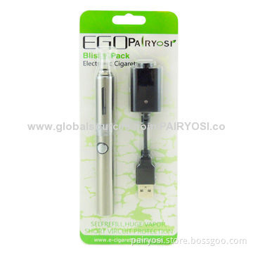 Evod Starter Kit, Bottom Heating MT3 Atomizer, HGB Battery Cell, Blister Packing